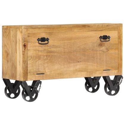 Шкаф за обувки, 86x35x55 см, манго масив