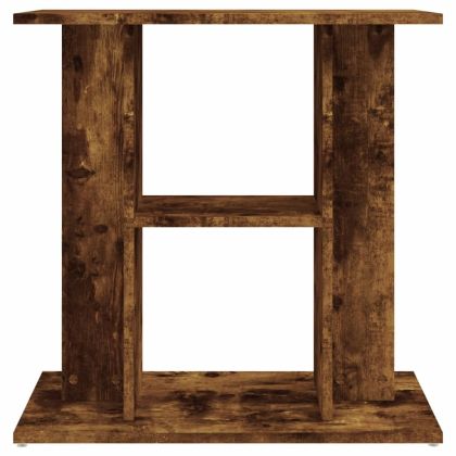 Стойка за аквариум, опушен дъб, 60x30x60 см, инженерно дърво