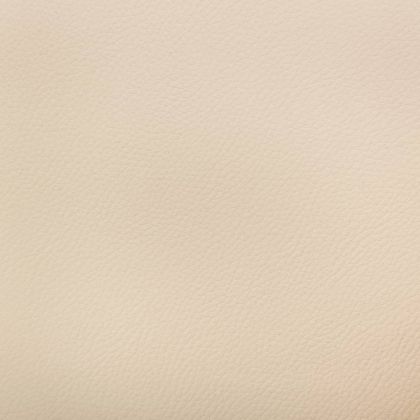 Въртящ се трапезен стол, кремав, извито дърво, изкуствена кожа