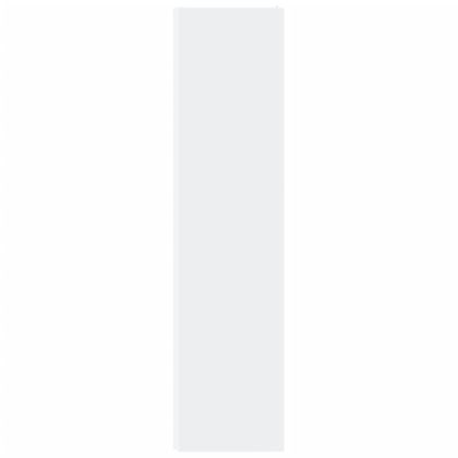 Ъглов шкаф, бял, 33x33x132 см, ПДЧ