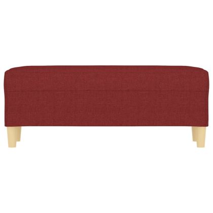 Пейка, виненочервен, 100x35x41 см, плат