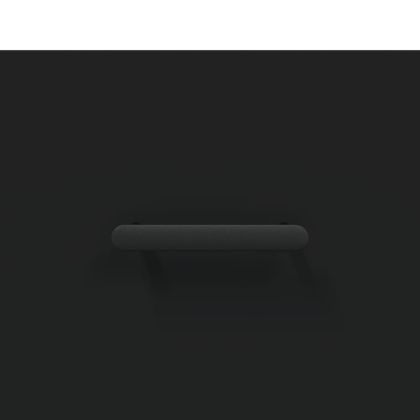 Сайдборд, черен, 100x36x60 см, инженерно дърво