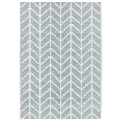 Килим за открито, ARAKIL сив, 140x200 см, PP