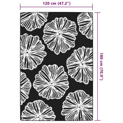 Килим за открито, ARAKIL зелено, 120x180 см, PP