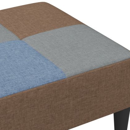 Табуретка, пачуърк, 77x55x31 см, плат