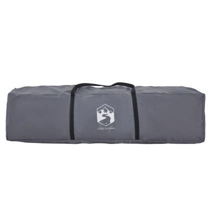 Семейна палатка с веранда 9-местна оранжев бързо освобождаване