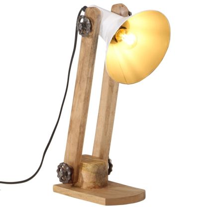 Настолна лампа, 25 W, бяла, 23x13x52 см, E27