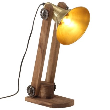 Настолна лампа 25 W, античен месинг, 23x13x52 см, E27