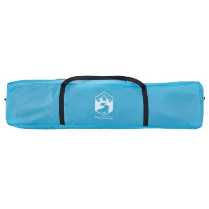 Къмпинг палатка куполна 5-местна синя бързо освобождаване