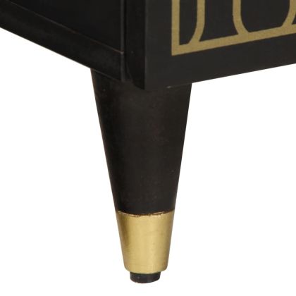 Нощно шкафче 50x33x60 см мангово дърво масив