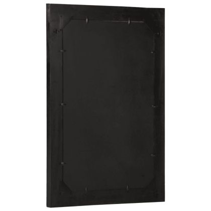 Огледало за баня 50x70x2,5 см мангово дърво масив и стъкло