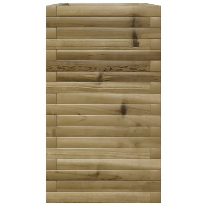 Градинска кашпа 90x40x72,5 см импрегниран бор