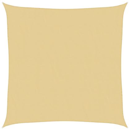 Слънцезащитно платно пясъчно 3,6x3,6 м 100% полиестер Оксфорд