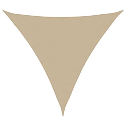Платно-сенник, Оксфорд плат, триъгълно, 6x6x6 м, бежово