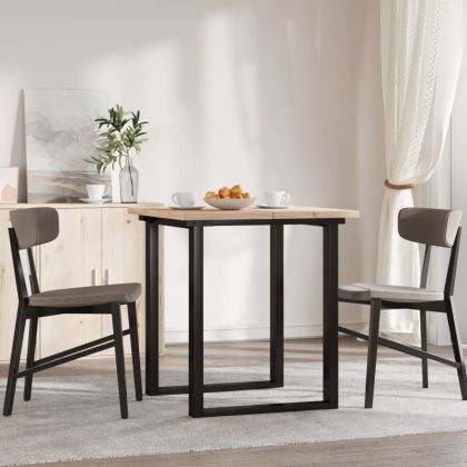 Плотове за маси, 2 бр, 70x35x2,5 см, правоъгълни, бор масив