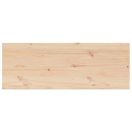 Плот за маса, 110x40x2,5 см, правоъгълен, бор масив