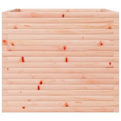 Градинска кашпа, 80x80x68,5 см, масивна дугласка дървесина