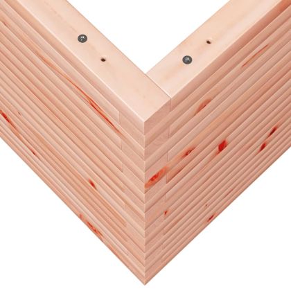 Градинска кашпа, 80x80x68,5 см, масивна дугласка дървесина