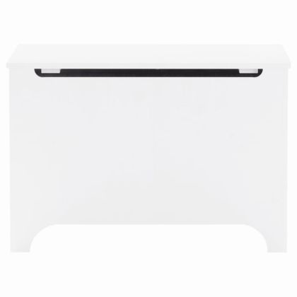 Сандък за съхранение с капак RANA, бял, 80x49x54 см, бор масив