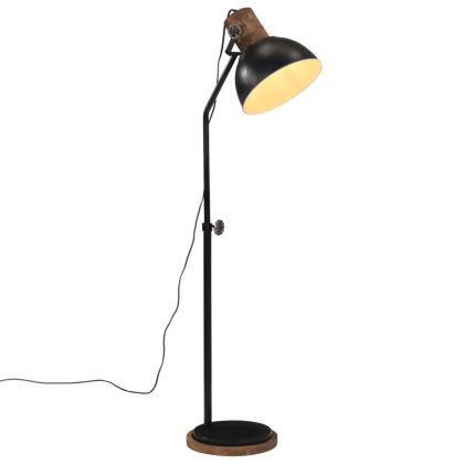 Подова лампа, 25 W, черна, 30x30x100-150 см, E27