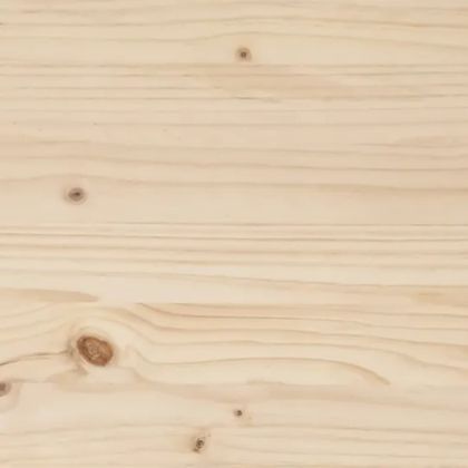 Градинска кашпа 80x80x26,5 см масивна борова дървесина