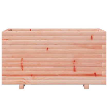 Градинска кашпа, 90x40x49,5 см, масивна дугласка дървесина