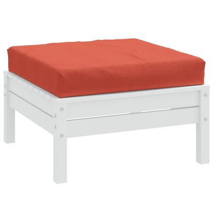 Палетна възглавница, меланж червени, 60x60x10 см, плат