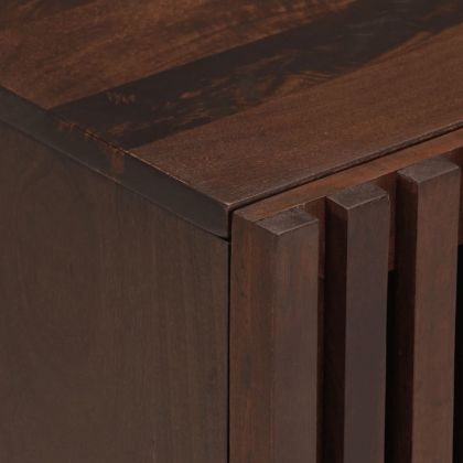 Нощни шкафчета, 2 бр, 40x34x46 см, манго масив