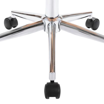 Въртящ офис стол, таупе, извито дърво и текстил