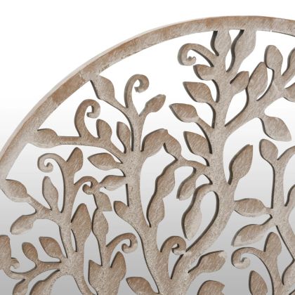 Огледало пясъчно 40x2,5 см желязо кръгло за употреба на закрито