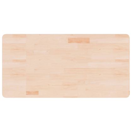 Плот за баня 100x50x2,5 см необработено масивно дърво