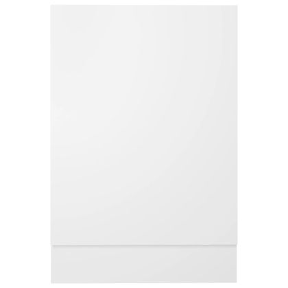 Панел за съдомиялна машина "Lyon", бял, 45x3x67 см, инженерно дърво