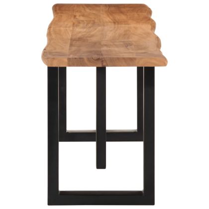 Пейка, 160 см, акация масив и стомана