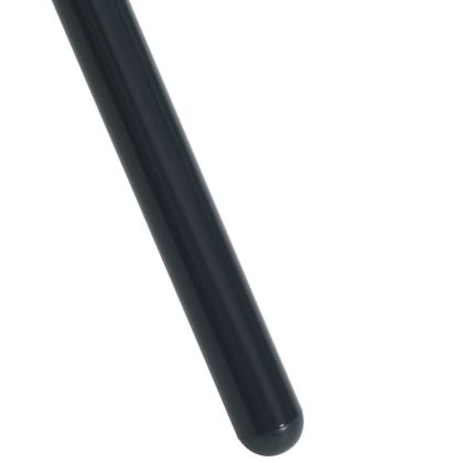 Патио маса кръгла антрацит Ø80x72,5 см прахово покрита стомана