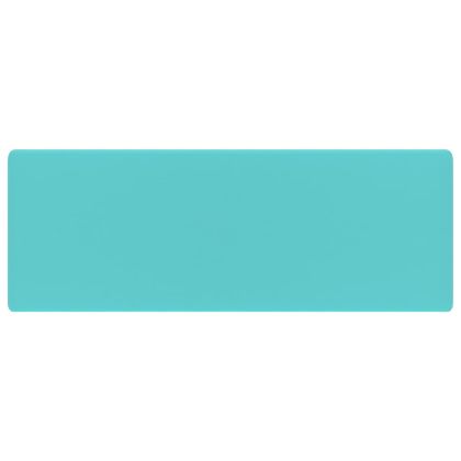 Мивка преливник лукс квадрат светлозелен мат 41x41 см керамика