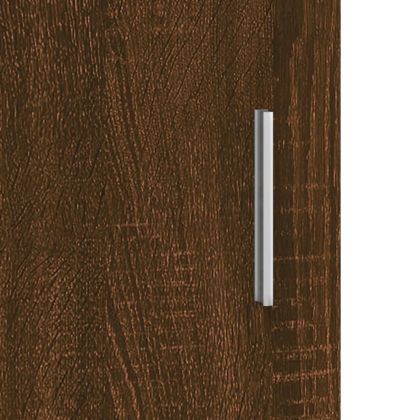 Поставка за аквариум, кафяв дъб, 101x41x58 см, инженерно дърво