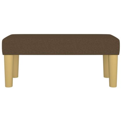 Пейка, тъмнокафява, 70x30x30 см, плат