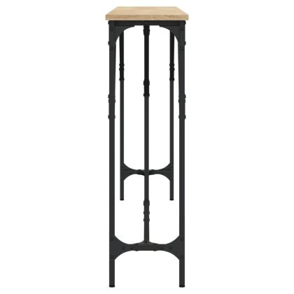 Конзолна маса, дъб сонома, 180x23x75 см, инженерно дърво