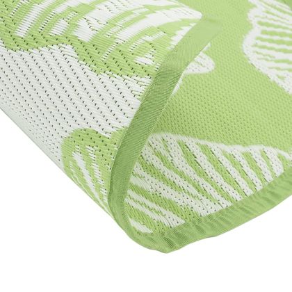 Килим за открито, ARAKIL зелено, Ø120 см, PP