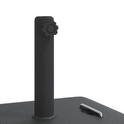 Основа за чадър с дръжки за пръти Ø38/48 мм 27 кг квадратна