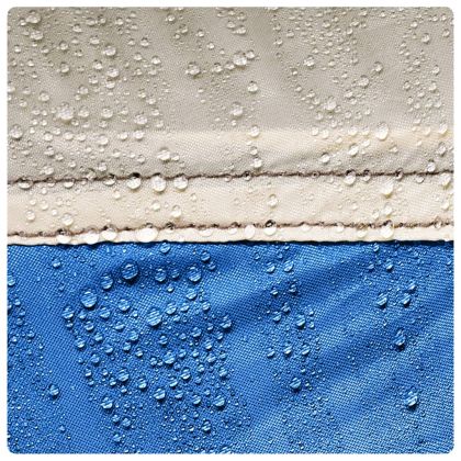 Плажна палатка, лазурносиня, бързо освобождаване, водоустойчива