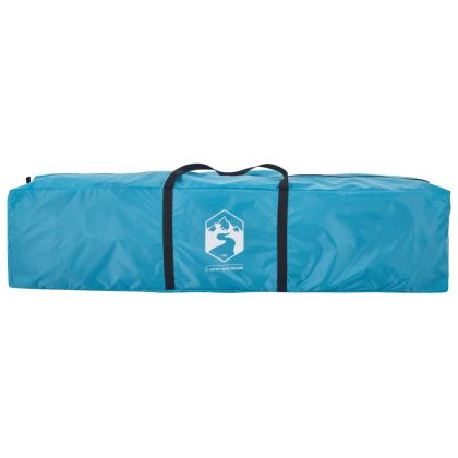 Семейна палатка куполна 10-местна синя бързо освобождаване