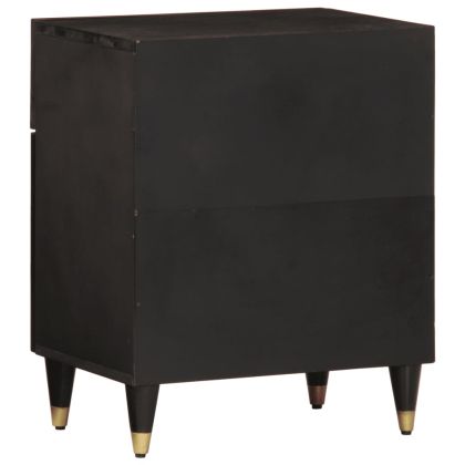 Нощно шкафче 50x33x60 см мангово дърво масив