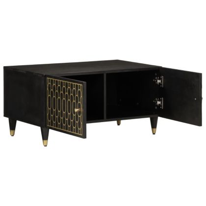 Кафе маса, 80x50x40 см, мангово дърво масив