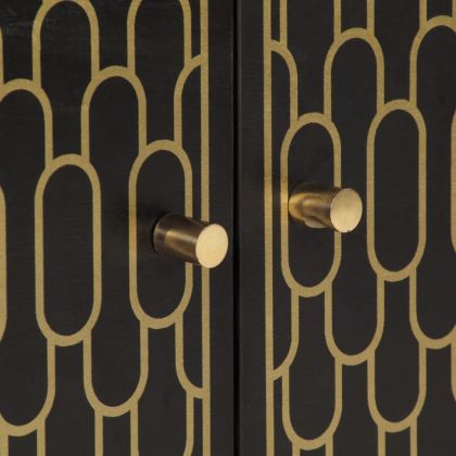 Кафе маса, 80x50x40 см, мангово дърво масив