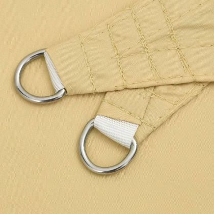 Слънцезащитно платно пясъчно 4x4 м 100% полиестер Оксфорд