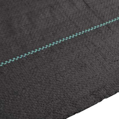 Мембрана против плевели, черна, 2x25 м, PP