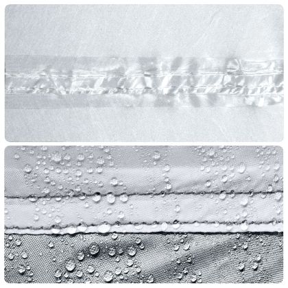 Къмпинг палатка куполна 2 души бял блекаут бързо освобождаване