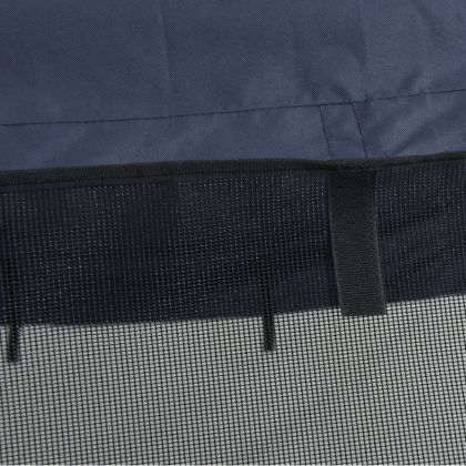 Тента за лодка с 3 дъги мрежести страници 183x(137-152)x137 см