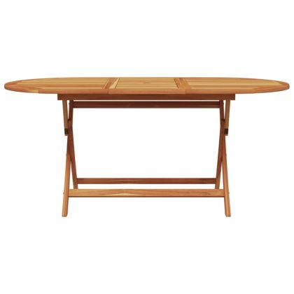 Градински трапезен комплект, 7 части, черен, полиратан и масив